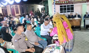 Mahasiswa KKN STAIN Sultan Abdurrahman Kepri Gelar Acara Perpisahan Dihadiri Camat Kundur Utara dan Kapolsek Kuba