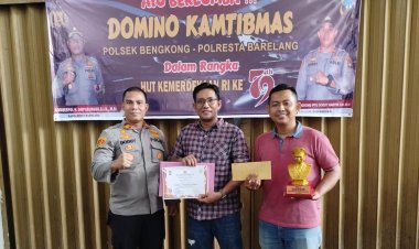 Polsek Bengkong Gelar Turnamen Domino Kamtibmas Meriahkan HUT ke-79 RI