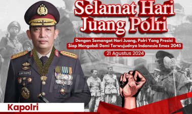 Kapolri Jenderal Listyo Sigit Prabowo Ucapkan Selamat Hari Juang Polri