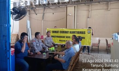 Jumat Curhat Polsek Bengkong: Warga Keluhkan Keamanan, Polisi Siap Perketat Patroli