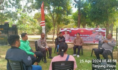 Polresta Barelang Gelar Kegiatan Minggu Kasih di Polsek Sungai Beduk