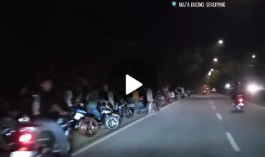 Viral Video Amatir Aksi Balap Liar di Temiang, Sekupang, Hebohkan Warga