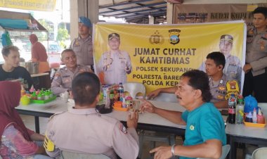 Jumat Curhat Polsek Sekupang, Demi Ciptakan Pilkada 2024 Yang Aman Dan Damai