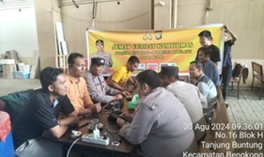 Jumat Curhat Polresta Barelang di Bengkong: Masyarakat Sampaikan Aspirasi Kamtibmas