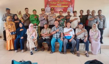 Lewat Jumat Curhat, Polisi Sampaikan Imbauan Kamtibmas Jelang Pilkada