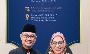 Selamat dan Sukses Pelantikan Ibu Asnawati Atiq Sebagai Anggota DPRD Kota Batam