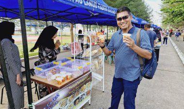 Sinergi Lanud Raden Sadjad dengan UMKM Natuna: Pasar Minggu Ria Semakin Meriah