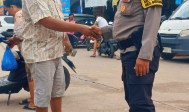 Bhabinkamtibmas Polsek Sekupang Lakukan Sambang dan Himbauan Kamtibmas