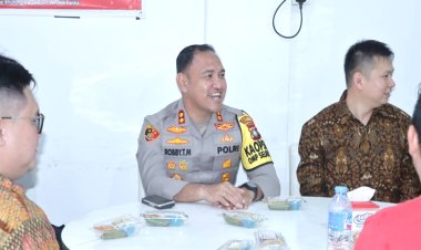 Cooling Sistem Jelang Pilkada Serentak, Kapolres Karimun Silaturahmi Dengan Ketua PSMTI Karimun