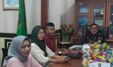 IWO Indonesia Kabupaten Natuna Kunjungi Sekretaris Daerah Kabupaten Natuna