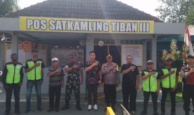 Forkopimcam Sekupang Silaturahmi di Pos Siskamling Tiban III, Bahas Penguatan Keamanan Lingkungan