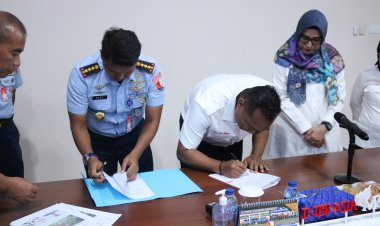 AirNav Indonesia dan TNI AU Lanud Raden Sadjad Natuna Resmi Sepakati Penggunaan BMN untuk Pelayanan Navigasi