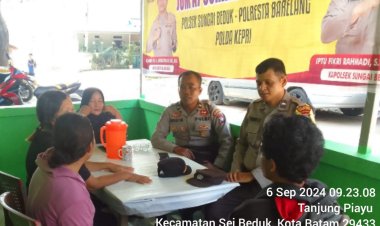 Jumat Curhat Kamtibmas: Polsek Sungai Beduk Bangun Komunikasi Erat dengan Masyarakat