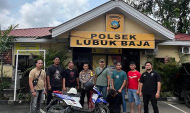 Polsek Lubuk Baja Tangkap Pelaku Curat di Kantor Developer Komplek Top 100