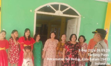 Polresta Barelang Gelar Kegiatan Minggu Kasih di Polsek Sungai Beduk