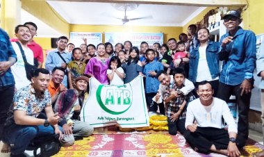 ATB Kurir Batam Berikan Bantuan ke Yayasan Kemah Sem Batam