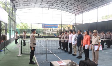 Tingkatkan Kemampuan dan Profesionalitas Anggota Polri dalam Melaksanakan Tugas, Polresta Barelang Gelar Pelatihan Fungsi Teknis Samapta