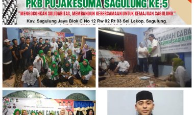 Mas Iqbal Terpilih Sebagai Ketua dalam MUSCAB PKB PUJAKESUMA PC Sagulung Ke-5