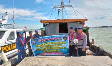 Satpolairud Polres Karimun Beri Himbauan Cuaca Ekstrim