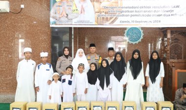 Polresta Barelang Gelar Peringatan Maulid Nabi Muhammad SAW 1446H/2024M