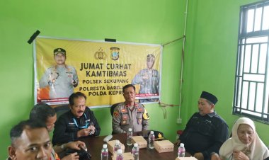 Jumat Curhat Polsek Sekupang, Sinergi Dengan FKUB Kota Batam Untuk Kamtibmas dan Pilkada 2024