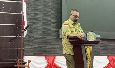 Staf Ahli Bupati Karimun Isnaini, S.Sos., M.Si. Hadiri Pelantikan DPD IWO Indonesia Kabupaten Karimun