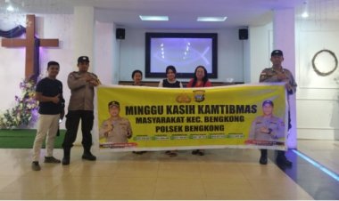 Kegiatan Minggu Kasih Kamtibmas di Kecamatan Bengkong Berlangsung Kondusif