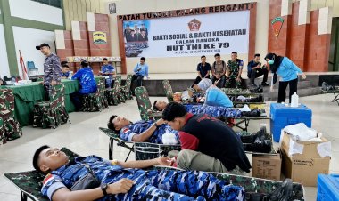TNI Gelar Bakti Sosial dan Kesehatan di Natuna, Peringati HUT TNI ke-79