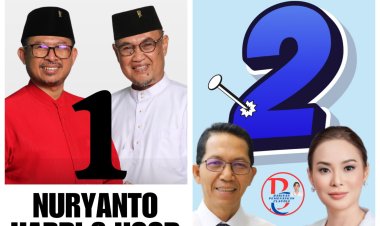 Pengundian Nomor Urut Paslon Wali Kota Batam, Nuryanto-Hardi S Hood Dapat Nomor 1