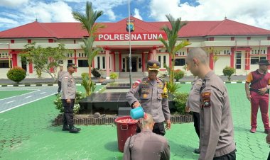 Semangat 40 Bintara Remaja Sambut Pengabdian di Natuna