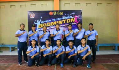 Open Turnamen Badminton HUT ke-79 TNI Resmi Dibuka di Natuna