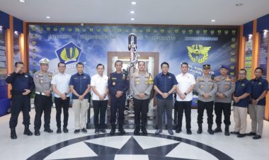 Kunjungan Kapolres Karimun AKBP Robby Topan Manusiwa. S.I.K., M.H. Ke Kanwil DJBC Khusus Kepri