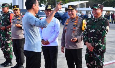 Panglima TNI Dampingi Presiden RI di Final MotoGP Mandalika 2024