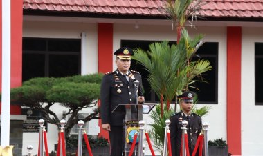 Kapolres Lingga Pimpin Upacara Hari Kesaktian Pancasila Tahun 2024