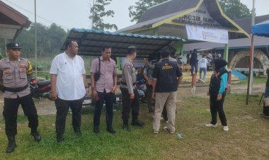 Polres Lingga Amankan Kegiatan Tahapan Kampanye Pilkada 2024