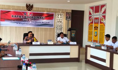 Polres Bintan Helar Rapat Koordinasi Mencegah Permasalahan BBM Jenis Biosolar Bersubsidi