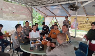 Jumat Curhat Kamtibmas, Kapolsek Sekupang Bahas Situasi Kamtibmas dan Pilkada Damai 2024 Bersama Warga