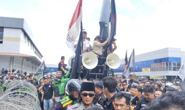 Aksi Damai Driver Online Batam, Desak Aplikator Patuhi SK Gubernur