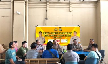Kegiatan Jumat Curhat Polsek Bengkong, Ajang Mendengar Aspirasi Warga