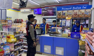 Batara Biru Polsek Sungai Beduk laksanakan patroli dan sambang dialogis berikan rasa aman, Cegah Tindak Kriminal