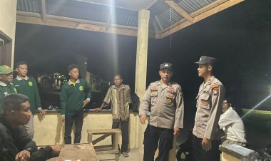 Sinergi Polres Lingga dan Warga dalam Menjaga Keamanan Lingkungan