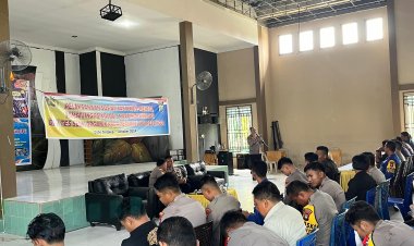 Anggota Polres Lingga di cek Kesehatan Mental dan Fisik oleh Polda Kepri Guna Meningkatkan Pelayanan Terhadap Masyarakat Lingga