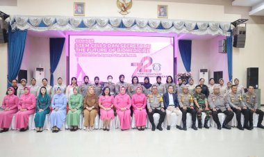 DALAM RANGKA HKGB KE-72, POLDA KEPRI PERKENALKAN TERAPI STEM CELLS UNTUK PENGOBATAN MODERN