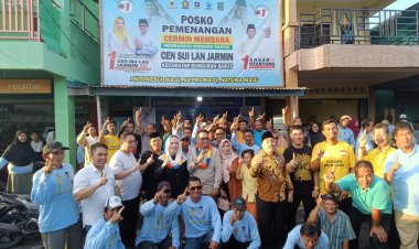 PASANGAN PASLON NOMOR URUT 1 (CEN SUI LAN-JARMIN) DISAMBUT ANTUSIAS MASYARAKAT DI KECAMATAN BUNGURAN BARAT