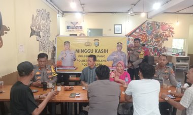 Minggu Kasih Kamtibmas Kapolsek Sekupang Bahas Kamtibmas dan Pilkada Damai 2024 Bersama Warga Tiban Center