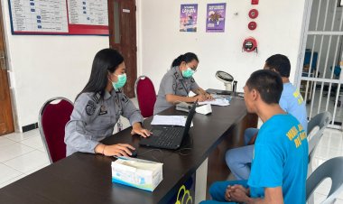 Klinik Pratama Rutan Batam Gelar Pemeriksaan Kesehatan Rutin untuk Warga Binaan