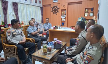 Kordinasi dan Silaturahmi Samapta Polres Karimun ke Rutan Kelas II Tanjung Balai Karimun
