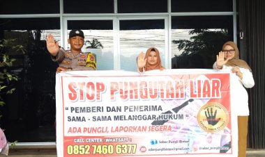 Cegah pungli, Bhabinkamtibmas sosialisasi saber pungli