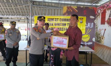 Polri Sampaikan Aspirasi Masyarakat dalam Kegiatan Jumat Curhat