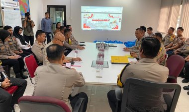 Evaluasi Kinerja Selama Operasi, Polresta Barelang Gelar Anev Operasi Mantap Praja Seligi 2024